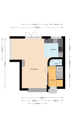 Floorplan - Ardealaan 16, 2182 TT Hillegom
